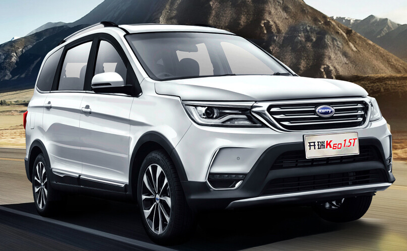 配置较为丰富,开瑞k60国vi版车型上市