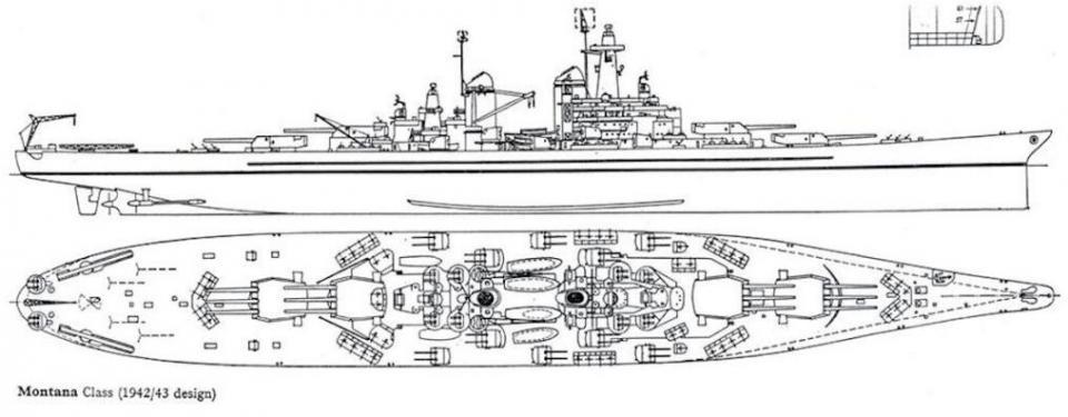 蒙大拿级战列舰:在座的各位都是垃圾!大和:你敢说你比我还强?