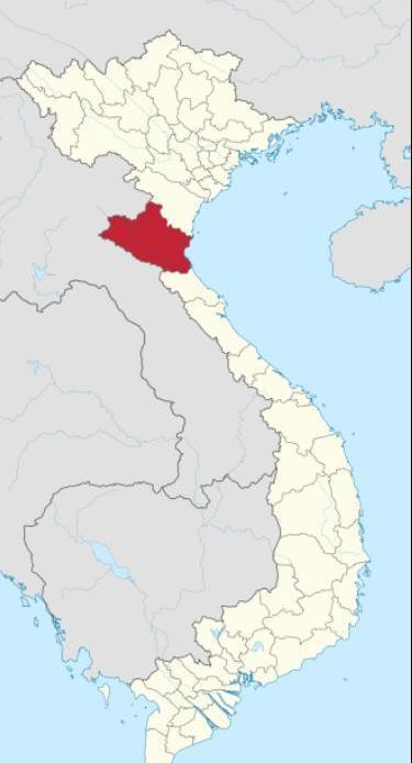 其中面积最大的是乂安省,境内由荣市直至蓝江河谷,面积1.