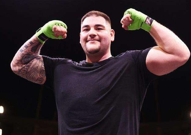 近日,前wba/ibf/wbo/ibo重量级拳王墨西哥裔美国人小安迪-鲁伊兹(33-2