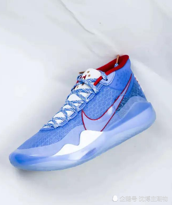 球场无敌的天蓝色kd12 as ep战靴!它来了!小弟弟们都让让!