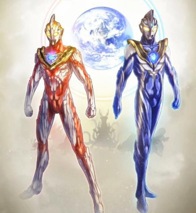 四位奥特曼的新造型赛迦能量爆棚诺亚如同天使下凡