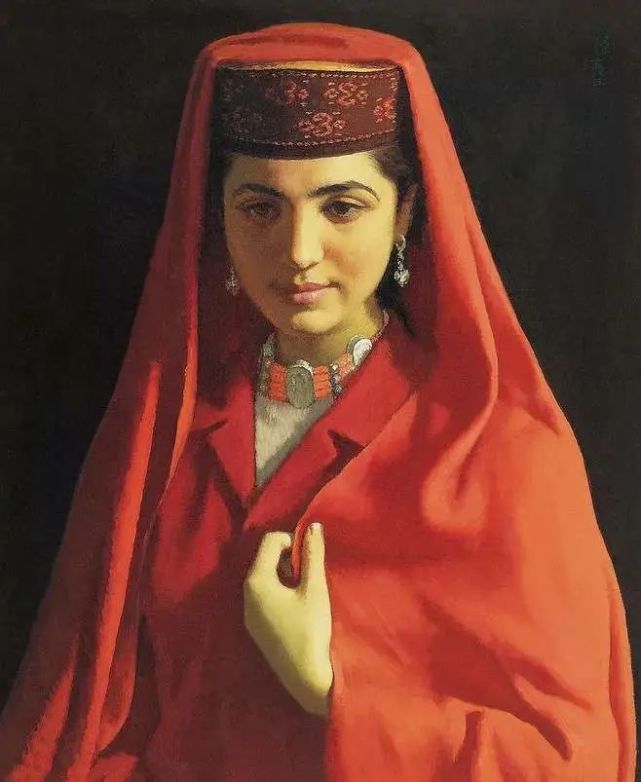 米脂的婆姨(国画)何家英抗击非典(油画)赵振华飞天梦(国画)何晓云每一