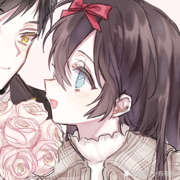 ins·氟西汀·情侣头像,"动漫风"动感十足,快和心上人一起换