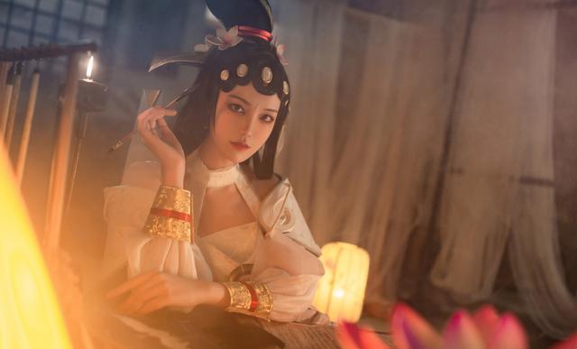 王者荣耀 小姐姐cos大乔白蛇 看到之后有种想恋爱的冲动了