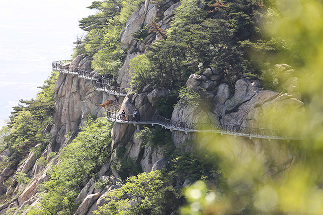 沂蒙山旅遊區位於山東省中南部,包含蒙山雲蒙景區(蒙山國家森林公園)