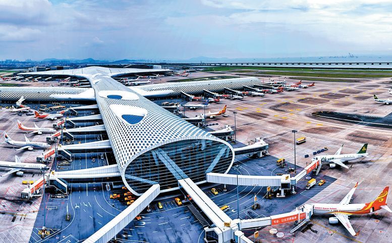 上周,深圳宝安国际机场共接收入境航班7班,进港旅客约1000人,同时每天