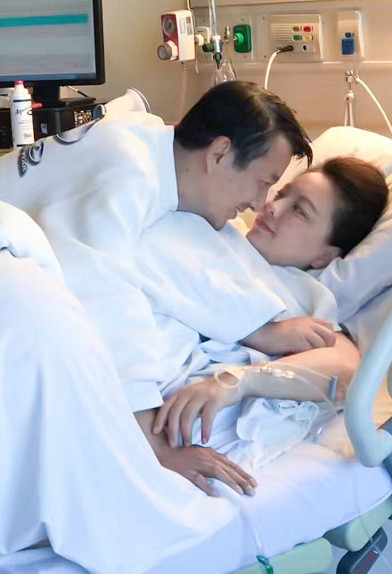 槿汐孙茜美国产子丈夫陪产爱意满满