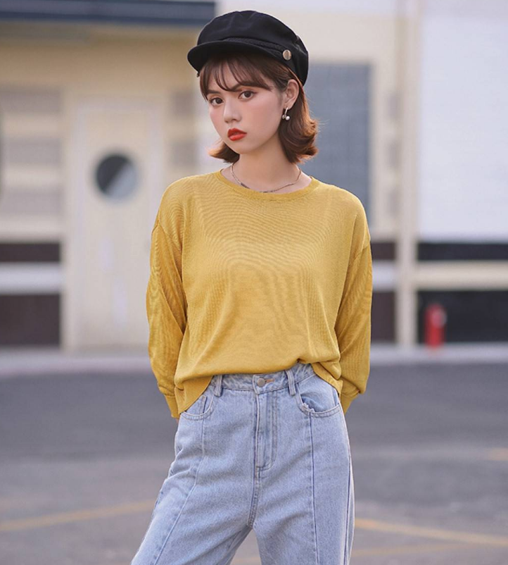 什么时候鸡肋的短袖针织衫也可以搭配得这么好看了