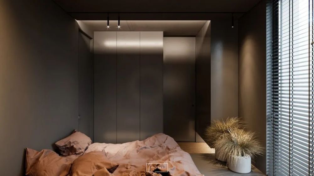 64㎡一居室,男性的雅致空间!