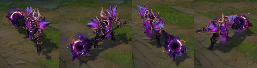 拥有黑洞的力量!lol铁男暗星皮肤上手:大招集酷炫,霸气,神秘于一身