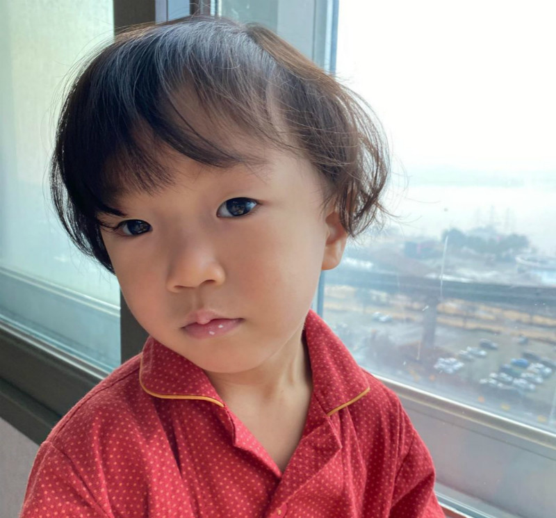 姜gary27个月大的儿子姜好,已在走向"天才儿童"路上!