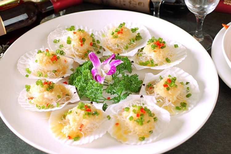 饭店级别粉丝蒸扇贝,在家做更好吃