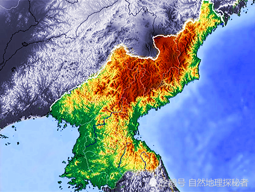 东北亚三国地理概况 山地和丘陵看起来真多 腾讯新闻