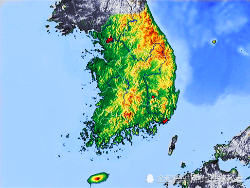 东北亚三国地理概况,山地和丘陵看起来真多
