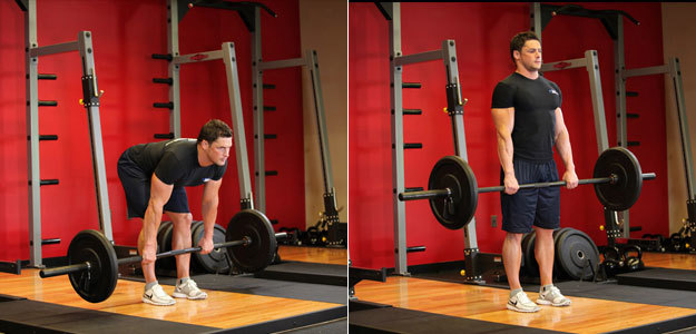 健身划重点杠铃直腿硬拉应该怎么做