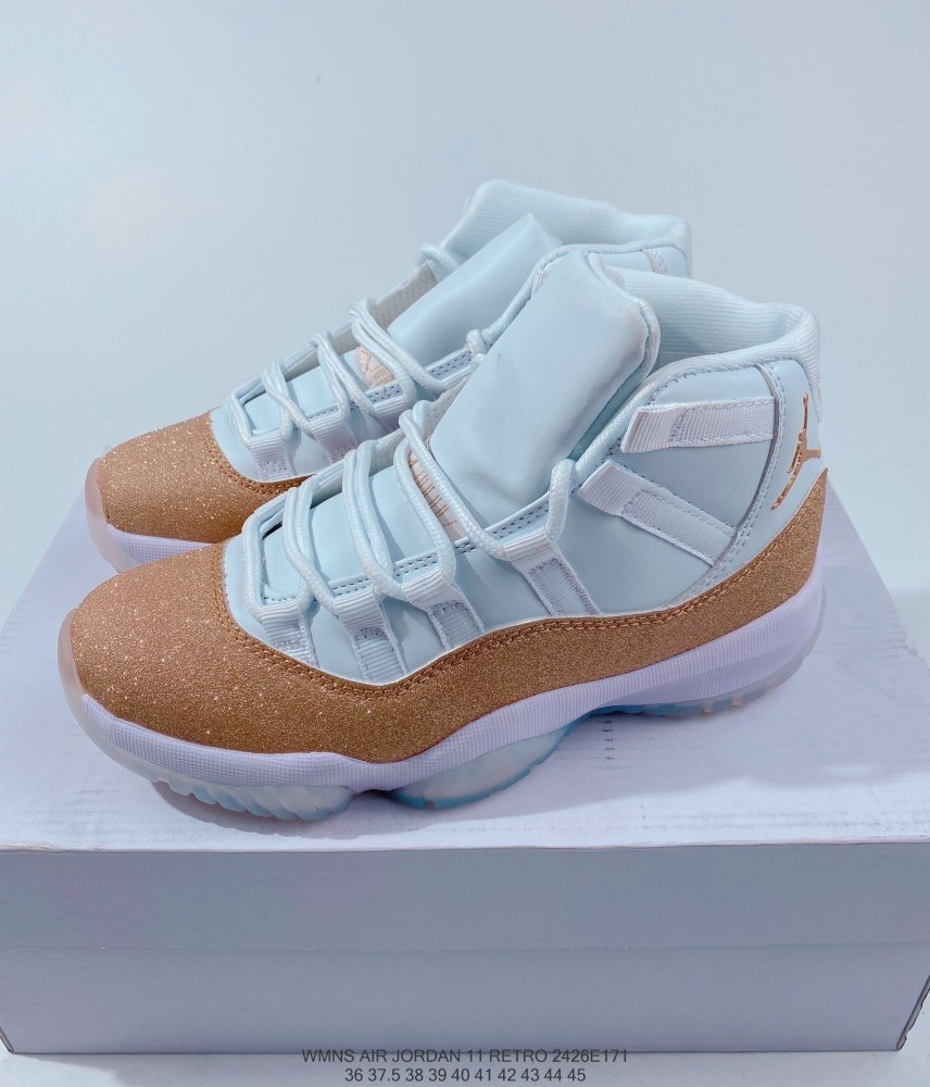 aj11 白银闪粉满天星 开箱鉴赏