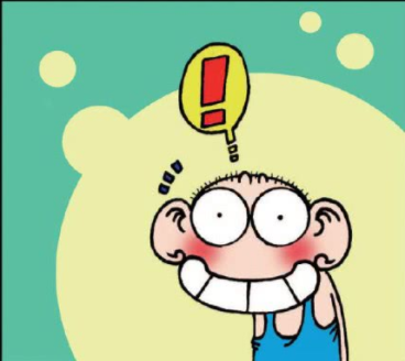 搞笑漫画:呆头去贴海报,不小心贴到了刘姥姥头上,这下惨了