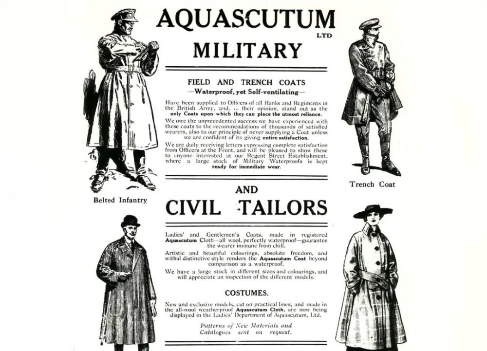 Aquascutum的宣传广告