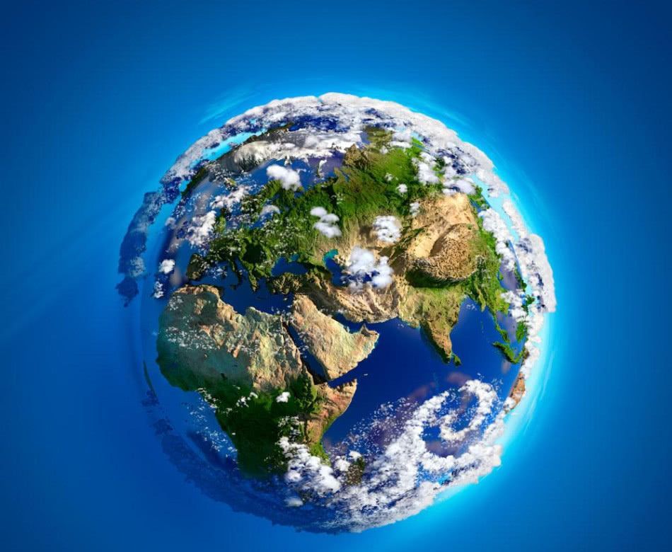 地球 还是蓝色吗 当从卫星图上看地球 网友们傻眼了 腾讯新闻