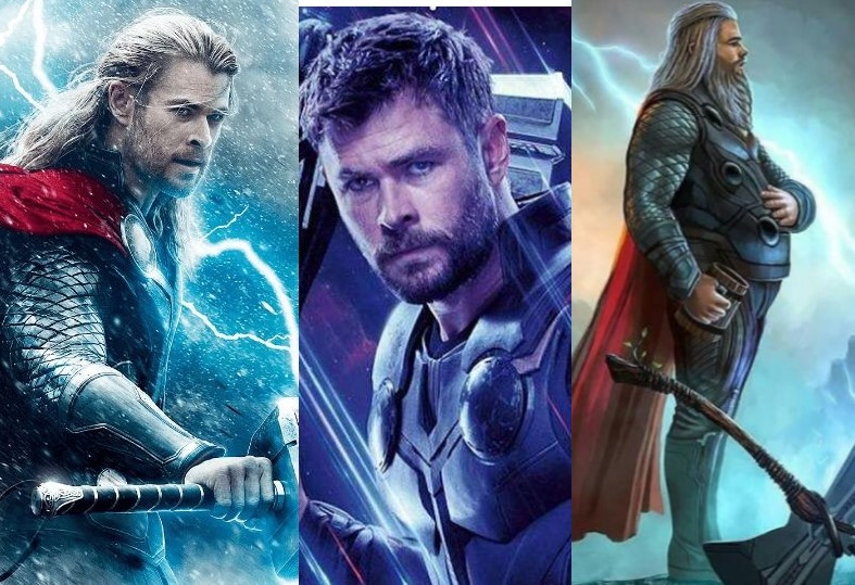 雷神4 创意海报 雷神索尔变成野蛮人 女雷神像极了女武神 腾讯新闻