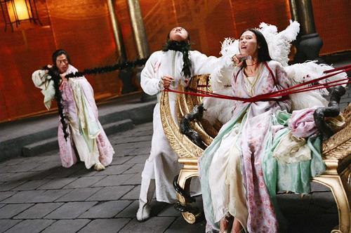 古装美女被绑造型走不走心看绳子就知道了