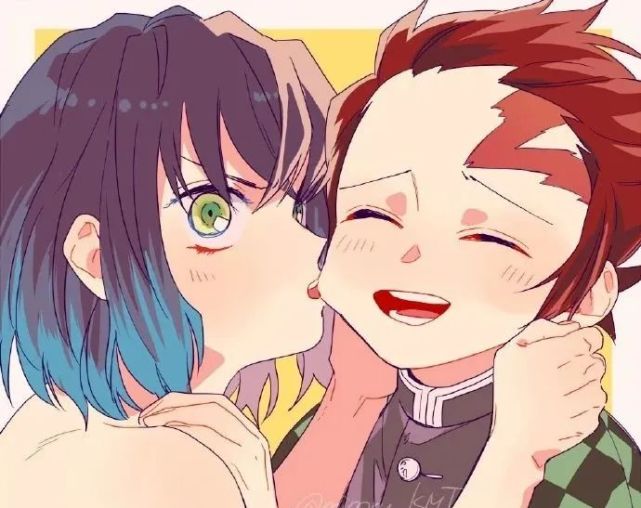 鬼灭之刃温柔炭与伊之柱