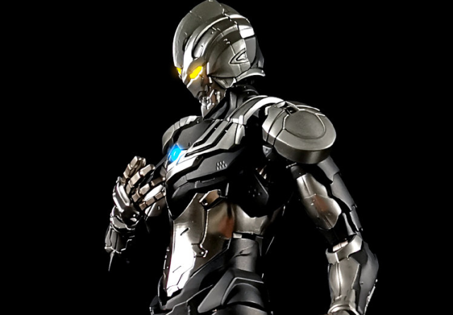 奥特曼大神还原暗黑机动迪迦造型无比黑暗拔剑姿势太霸气