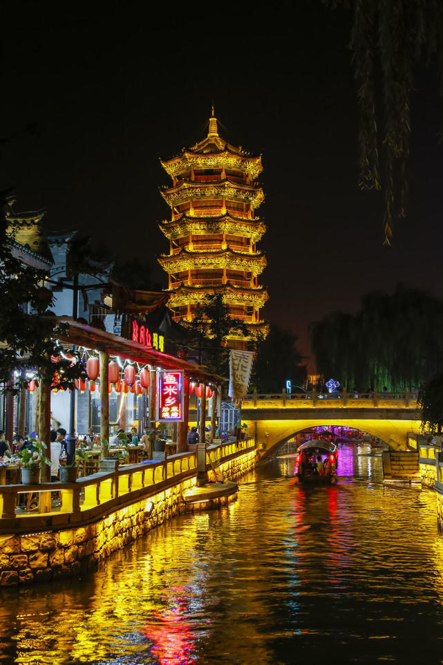 滦州古城夜景随拍