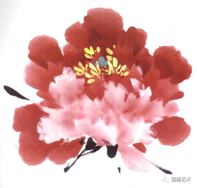 图文教程:牡丹花头的各种画法