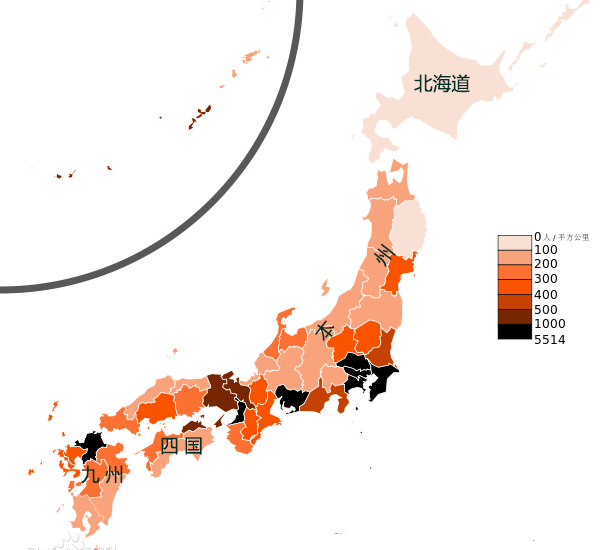 为什么日本东京大阪人口密度很大 却可以做到 一户建 为主流 大阪 北海道 人口密度 日本 旅游 东京