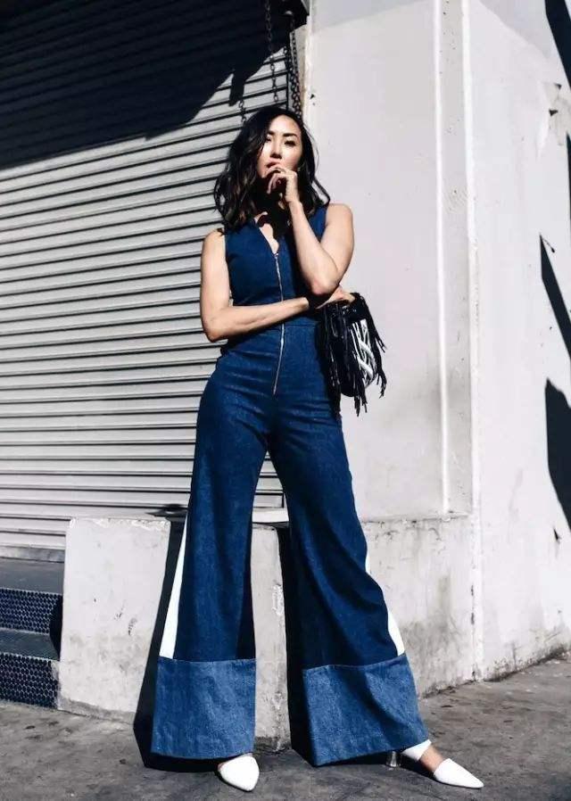 阔腿裤尖头鞋时髦洋气超级的惊艳颜值与气质完美上线