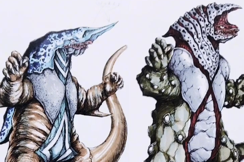 第一个:哥尔赞,这头怪兽是迪迦奥特曼中第一次登场的,对于很多小伙伴