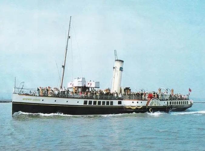 七进七出英吉利海峡上的常山赵子龙梅德韦皇后号明轮船