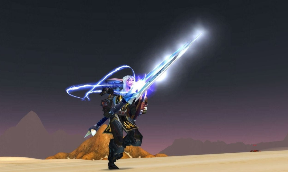 魔兽世界风剑属性不如克总紫色单手剑为何却是战士最好的装备