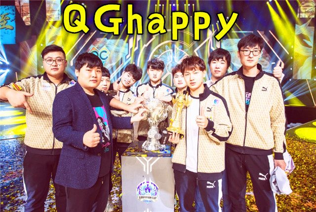 qghappy综合来看,qg新赛季的首发五虎为:飞牛,刺痛,末将,giao以及许诺