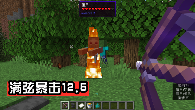 Minecraft所有弓箭附魔 第7种难度太大 仅有1 骨灰玩家选择它