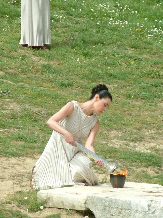 珍贵一手照片回顾08奥运圣火采集Ⅱ采火过程其实不公开