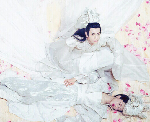 原以为《香蜜》的锦觅和润玉大婚造型已经够美,看到设计图才知什么叫