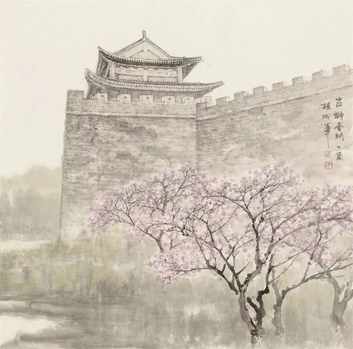 水墨画中的商丘古城,天青色等烟雨,而我在等你!