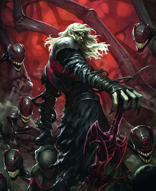 在天神组创造宇宙万物时,他还曾经拿着这一把黑死剑杀死了一个天神组