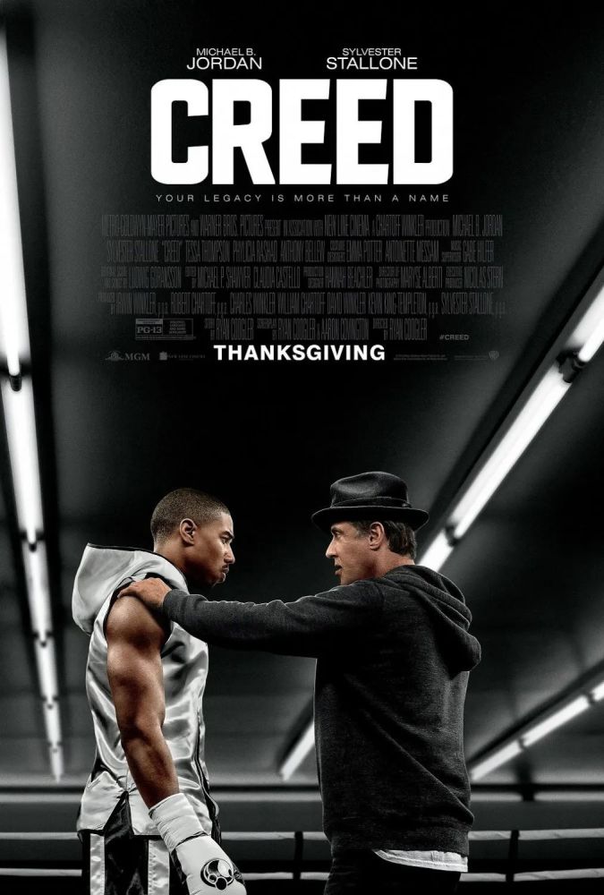 之后的《creed 奎迪》作为《rocky 洛奇》的衍生系列电影,继续有好的
