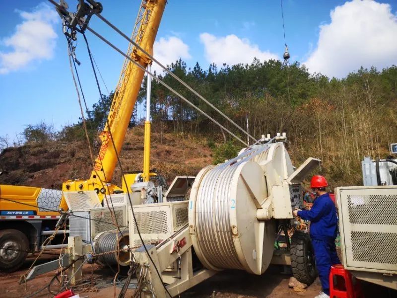 重庆重点建设工程500千伏万盘线正式复工