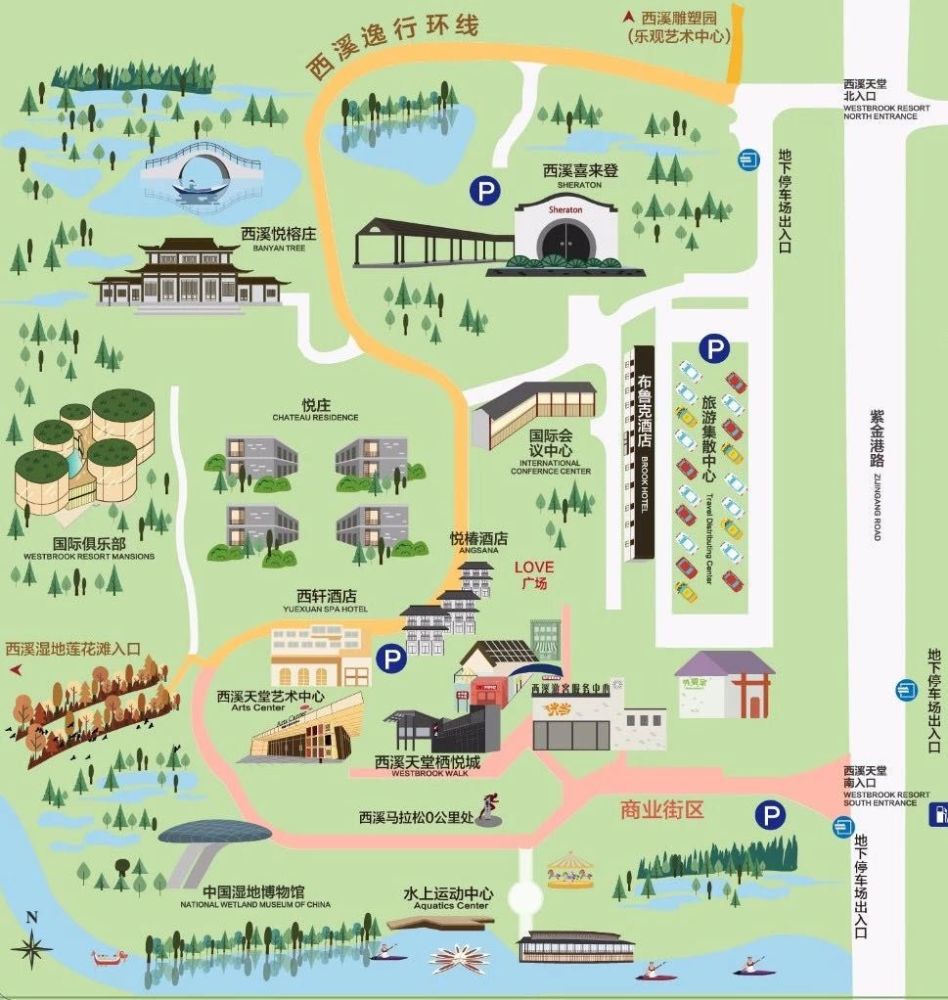 可以满足你吃喝玩乐住各种需求~来杭州,不只有西湖,还有西溪湿地