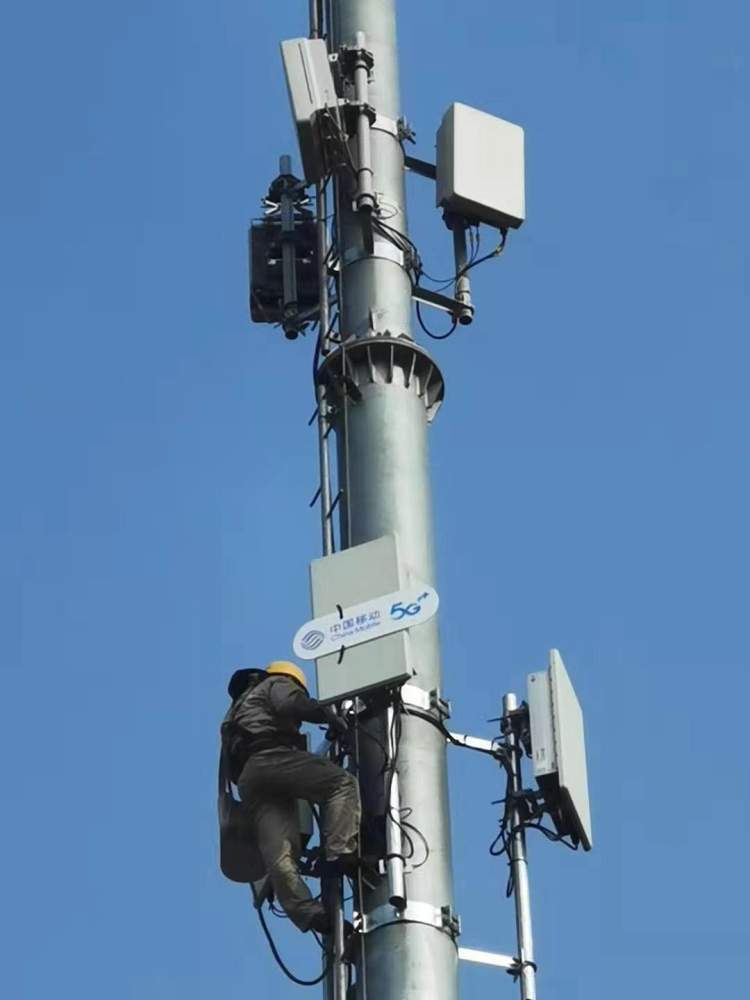 中国移动5g基站数已超8万个上海移动快速推进5g数据中心