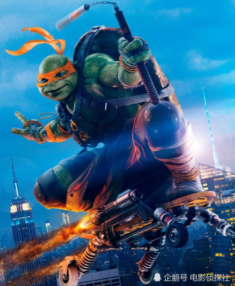 米开朗琪罗是忍者神龟四兄弟中的老四,他是四兄弟中最活泼,最调皮最