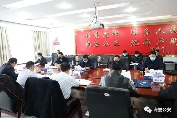 省委政法委副书记蔡浩亮一行莅临我县督导检查当前重点工作