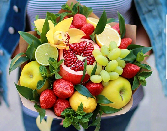 分享一组水果花束,好看又好吃,浪漫又实用,看你最喜欢哪一个?
