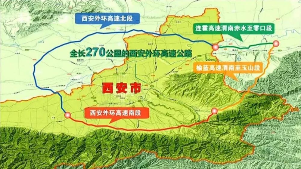 跨越滻河,進入少陵塬,穿越秦嶺,經過柞水,鎮安,旬陽,接入規劃安康西站