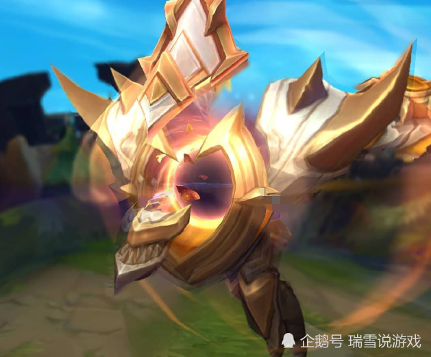 lol至臻石头人模型预览,和"滚筒洗衣机"毫无违和,越看越像